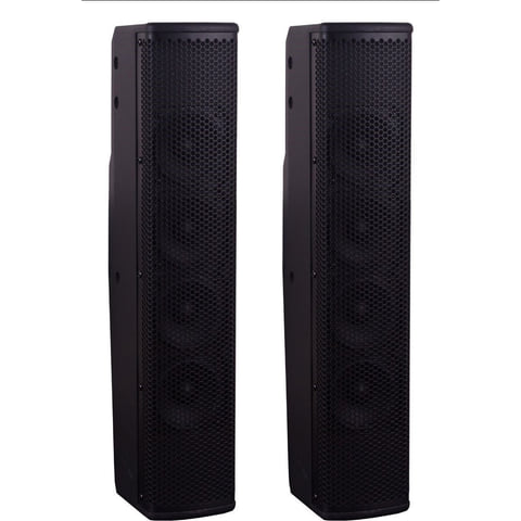 MuxLab Dante Column Speakers PoE, 60W