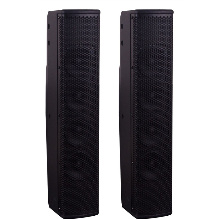 MuxLab Dante Column Speakers PoE, 60W