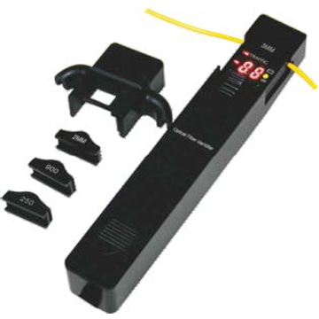 Optical fiber identifier