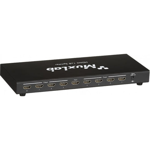 MuxLab HDMI 1X8 splitter, UHD-4K