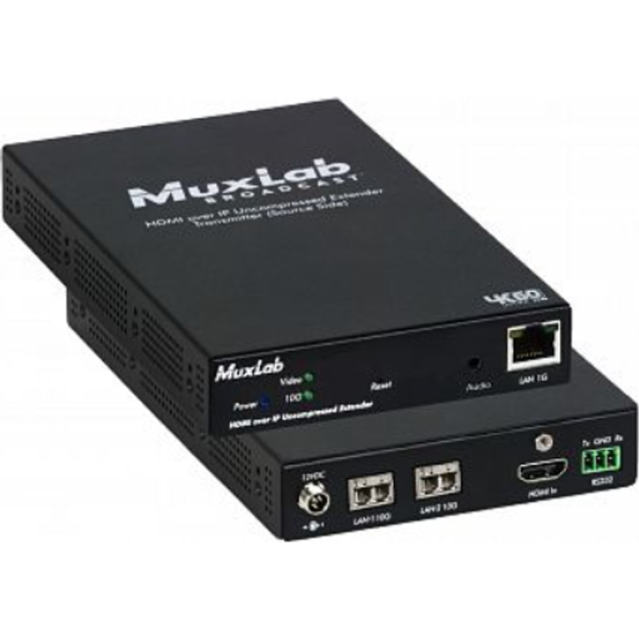 MuxLab HDMI 4K/ST2110 over IP Uncompressed Gateway Converter