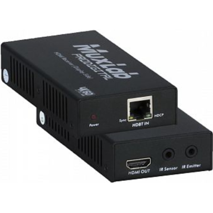 MuxLab HDMI 4X4 Matrix Switch Kit, HDBT, POC, 4K/60