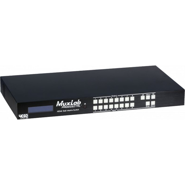 MuxLab HDMI 8X8 Matrix Switch, 4K/60