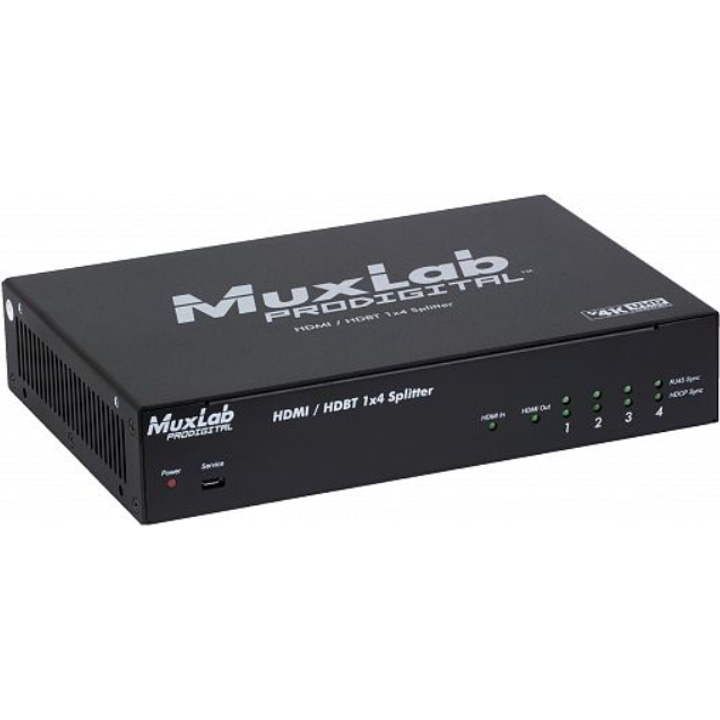 MuxLab HDMI / HDBT 1X4 splitter