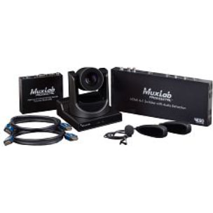 MuxLab MuxStream Pro Multi-Camera Live Streaming Kit, 30x Zoom, PoE