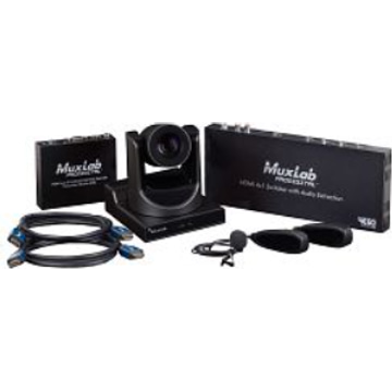 MuxLab MuxStream Pro Multi-Camera Live Streaming Kit, 30x Zoom, PoE