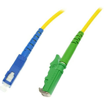 Patch cord SC/PC-E2000APC, singlemode, simplex, 10m