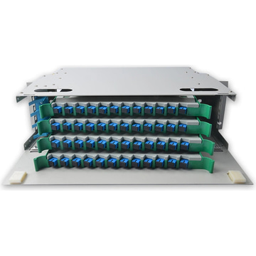 Patch panel - opticki razdelnik za 48 o.v.  SC/APC