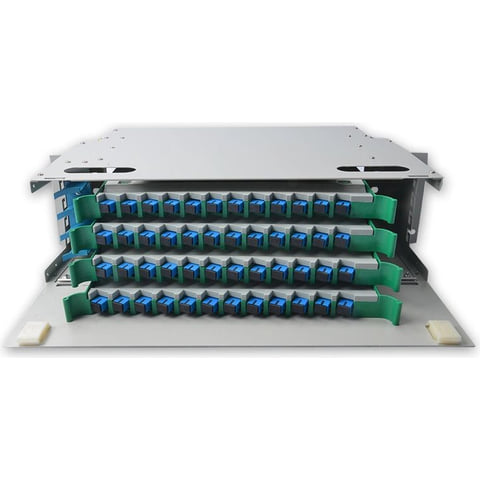 Patch panel - opticki razdelnik za 48 o.v.  SC/APC