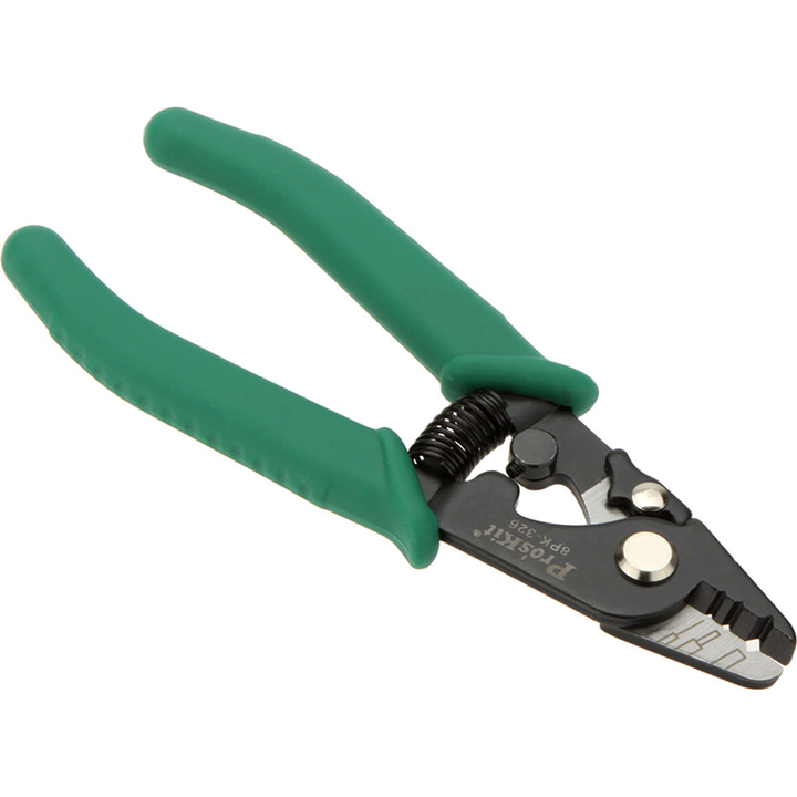 Pro'sKit 8PK-326 Three-Hole Optical Fiber Cable Stripper