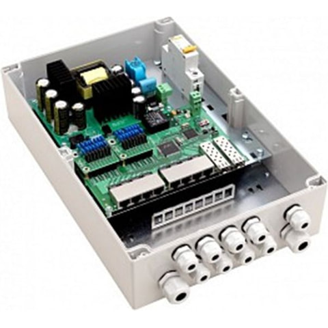 Ethernet switch TFortis PSW-2G8F+Box