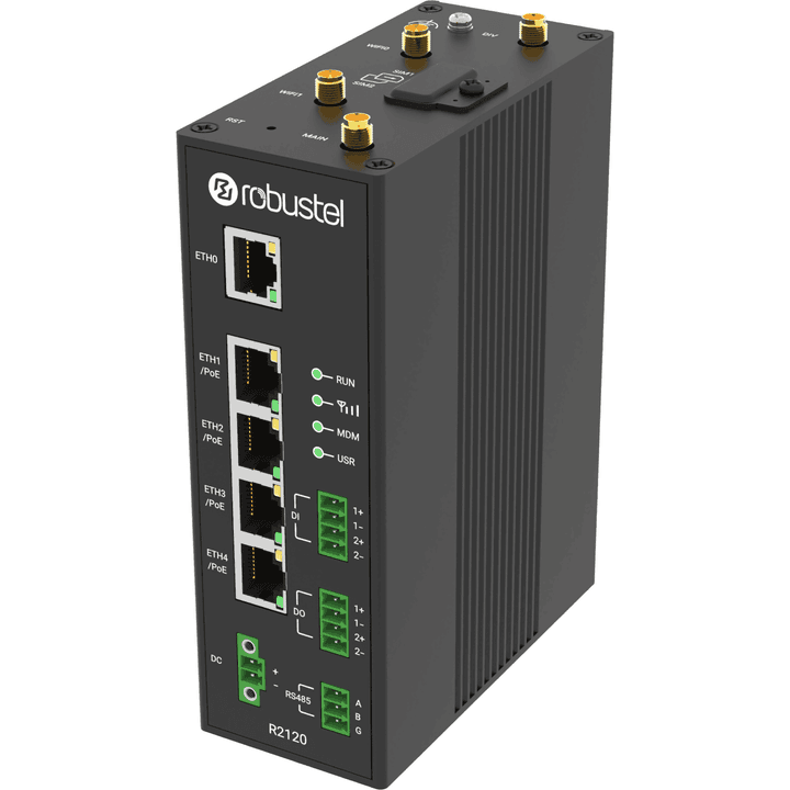 Robustel R2120 industrijski 4G LTE ruter sa PoE