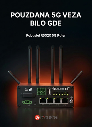 Pouzdana 5G veza. Bilo gde.