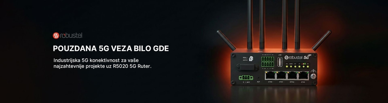 Pouzdana 5G veza. Bilo gde.