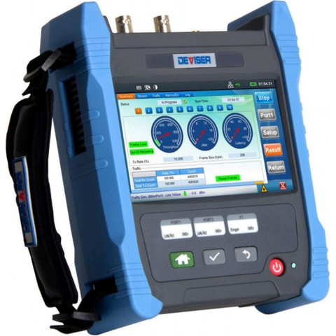 Deviser TC601E Gigabit Ethernet and E1 Tester